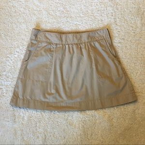 Old Navy khaki mini skirt